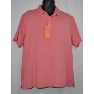NWT Soft Cloth - New Way All Day Coral Men's Polo Size L